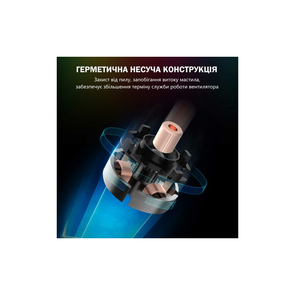 Кулер до корпусу Zezzio ZF-200 FRGB MAX - зображення 6