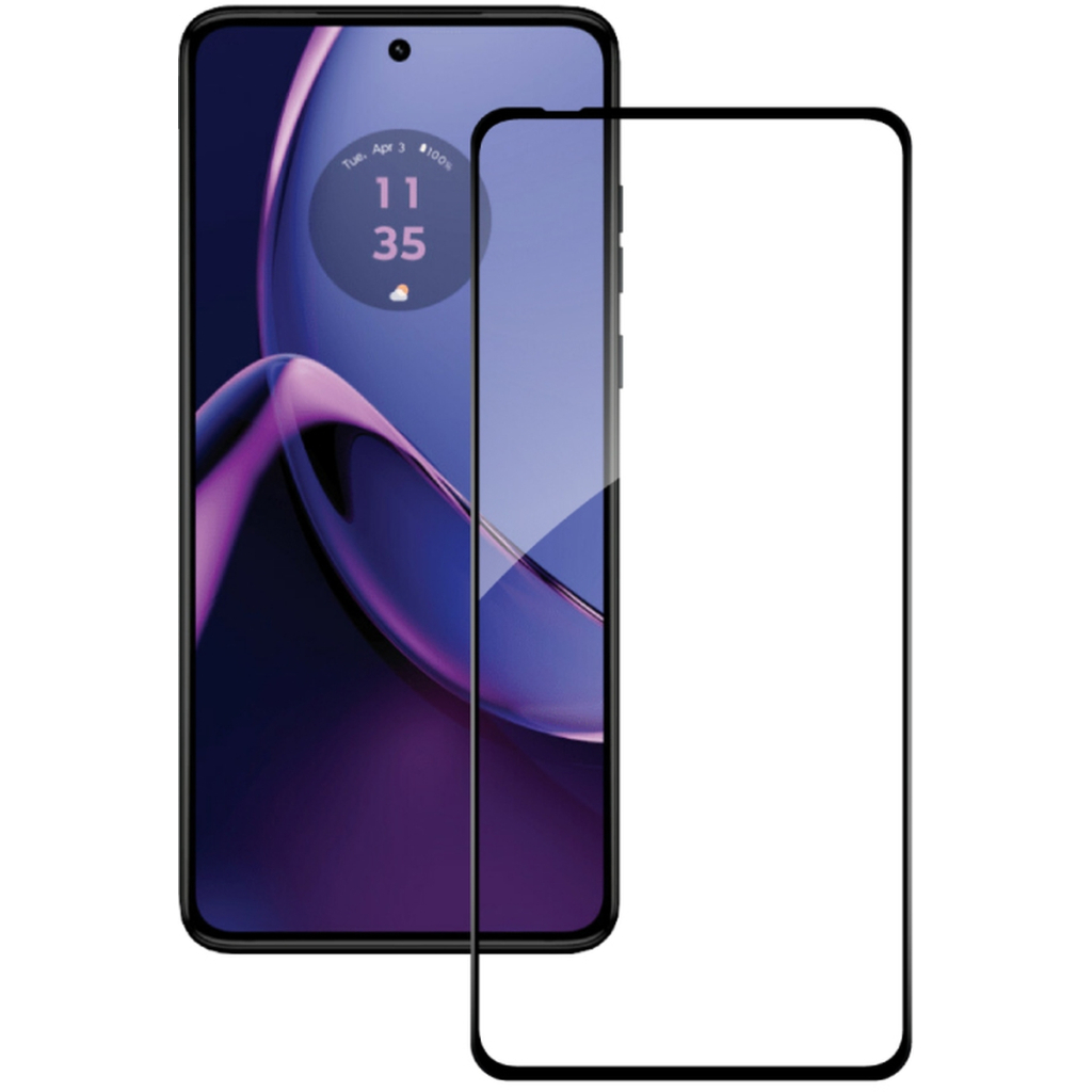 Скло захисне ACCLAB Full Glue Moto G84 Black (1283126582332) - зображення 2