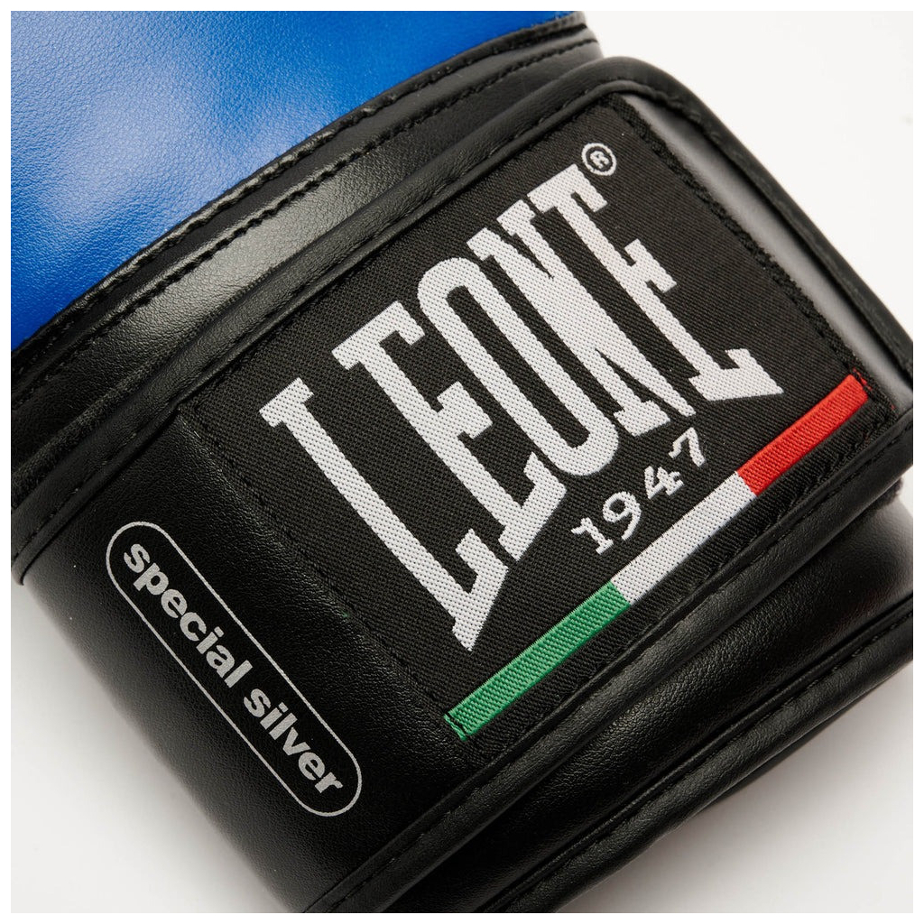 Боксерські рукавички Leone GN383 Thunder Blue 10 унцій (GN383_Blue_10oz) - зображення 8