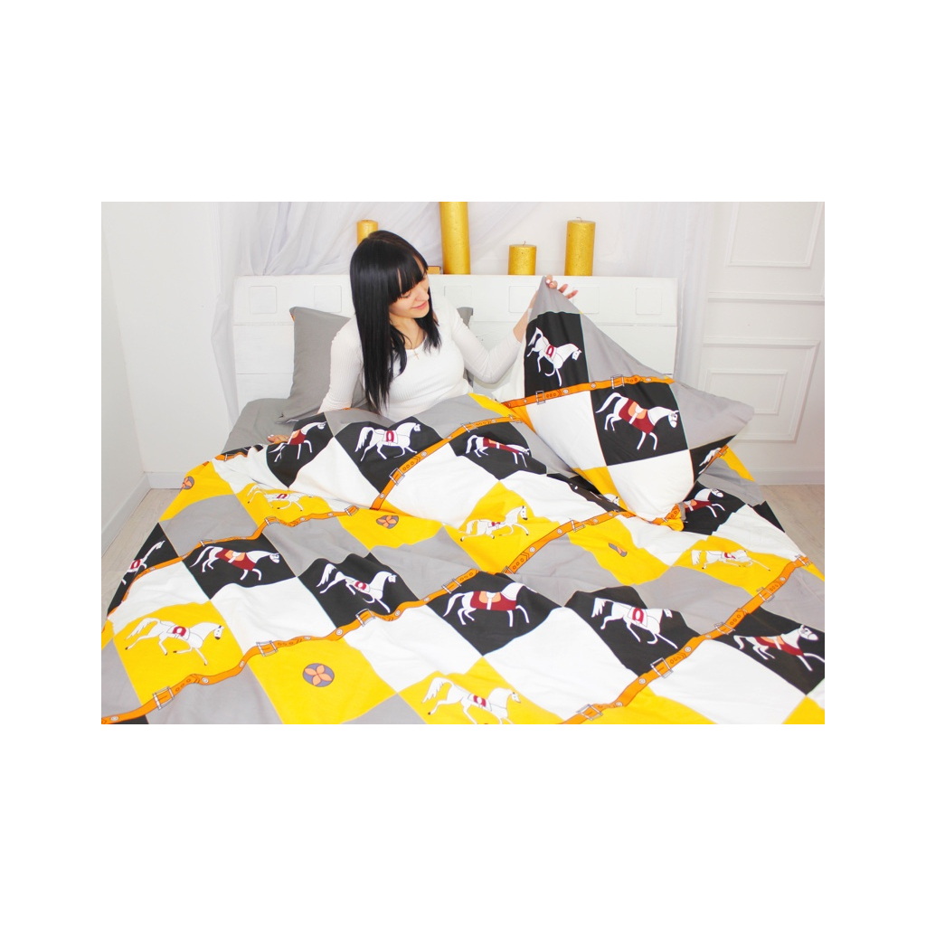 Постільна білизна MirSon Сатин 22-1327 Important King Size (2200005148174) - зображення 5