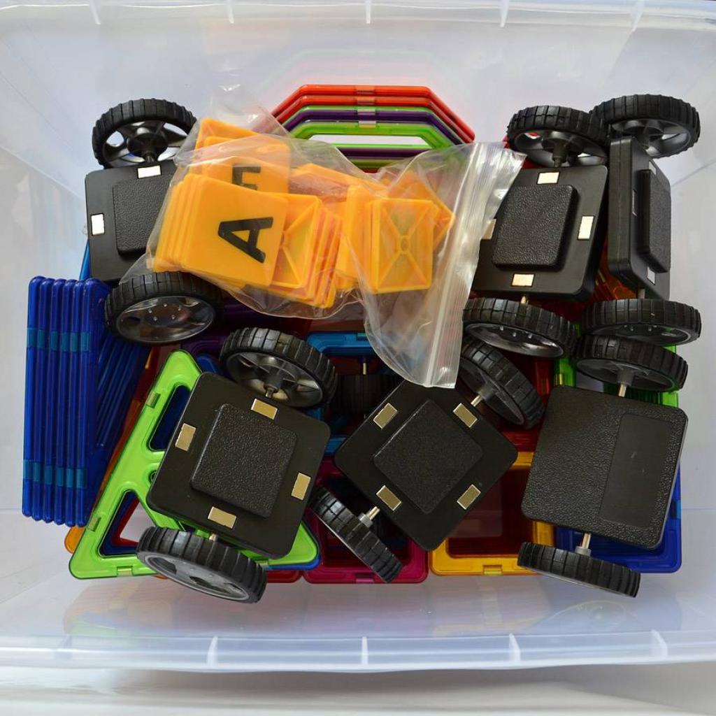 Конструктор Магнікон 268 деталей Plastic box (MK-268) - зображення 3