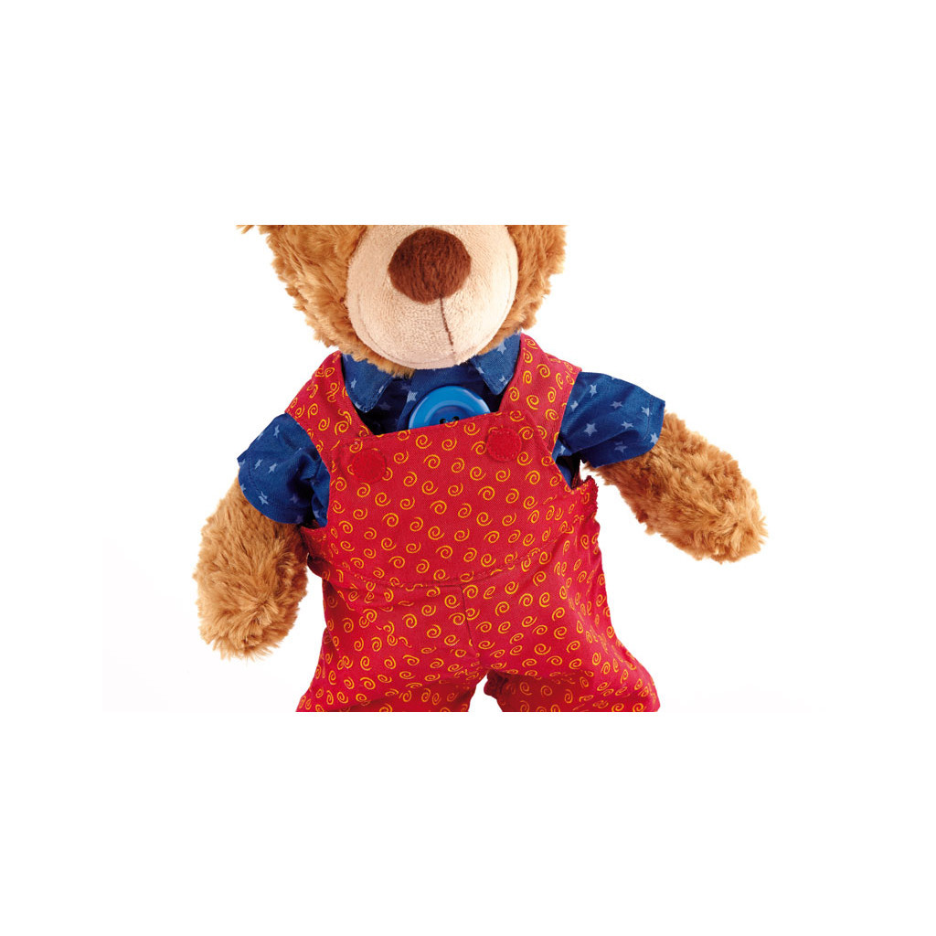 М'яка іграшка Sigikid Ведмедик з одягом 35 см (40031SK) - зображення 14