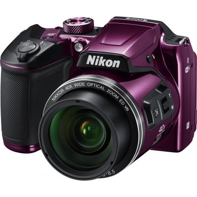 Цифровий фотоапарат Nikon Coolpix B500 Purple (VNA952E1) - изображение 1