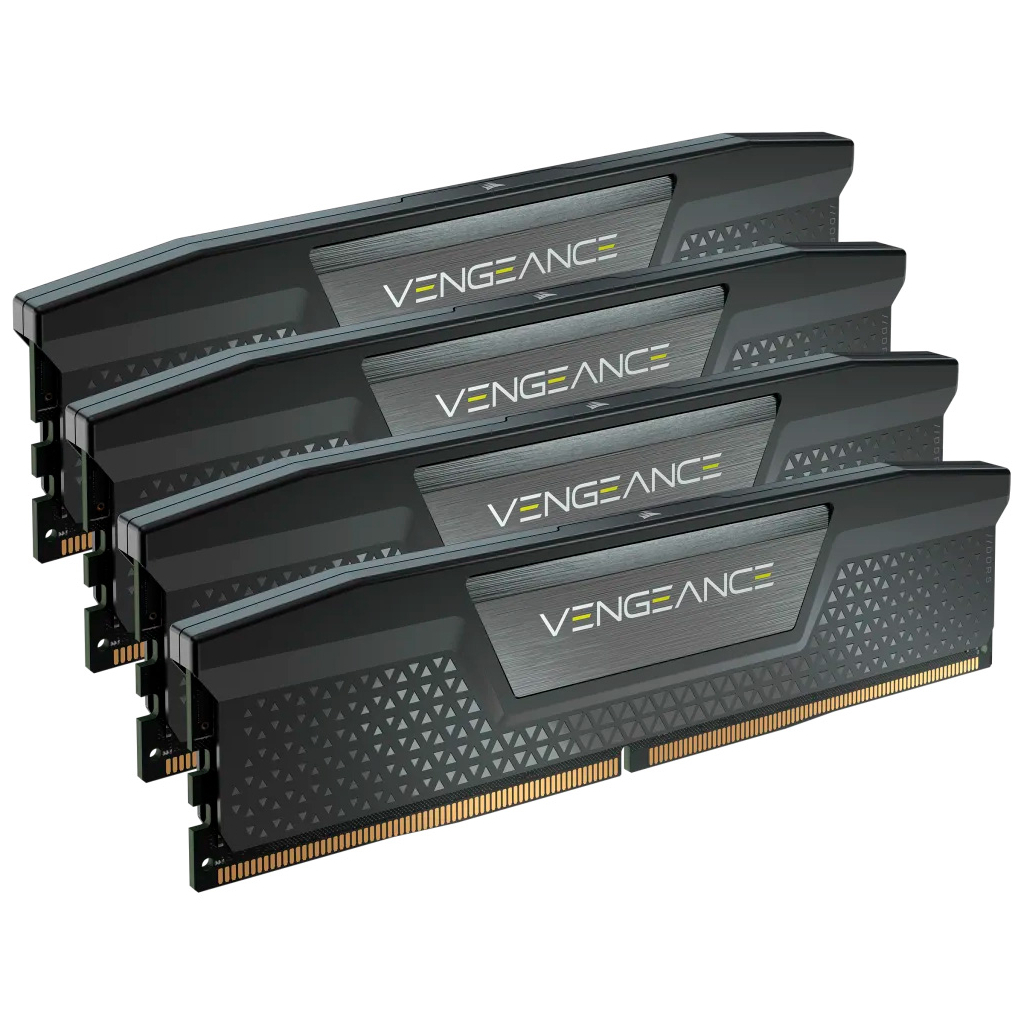 Модуль пам'яті для комп'ютера DDR5 96GB (4x24GB) 5600 MHz Vengeance Black Corsair (CMK96GX5M4B5600C40) - зображення 2