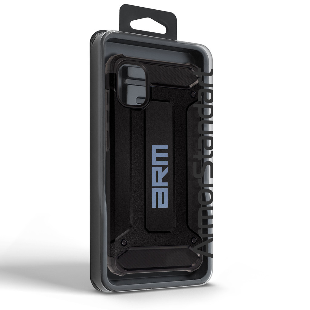 Чохол до мобільного телефона Armorstandart Panzer Samsung A05 (A055) Black (ARM73731) - зображення 7