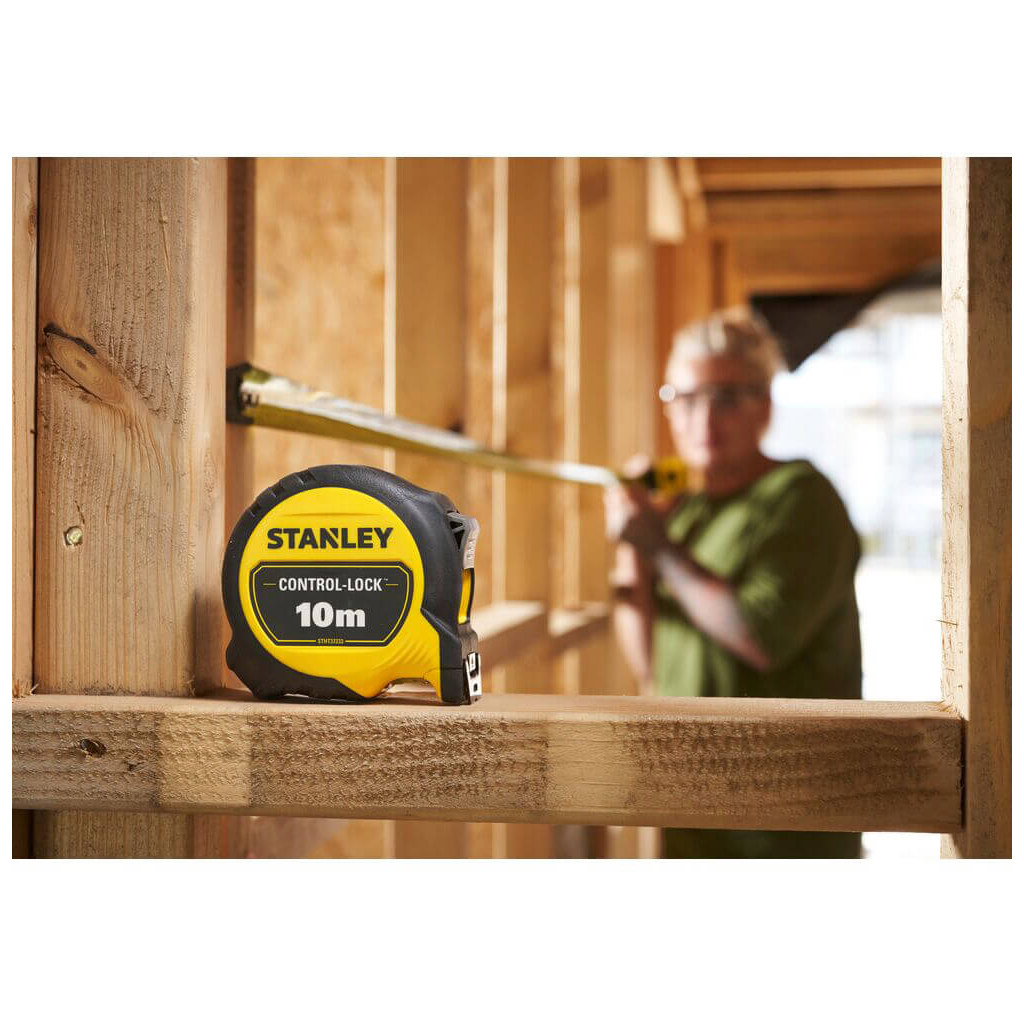 Рулетка Stanley CONTROCONTROL-LOCK 10мх25мм двостороння шкалаL-LOCK 10мх25мм, двосотроння шкала (STHT37233-0) - зображення 9