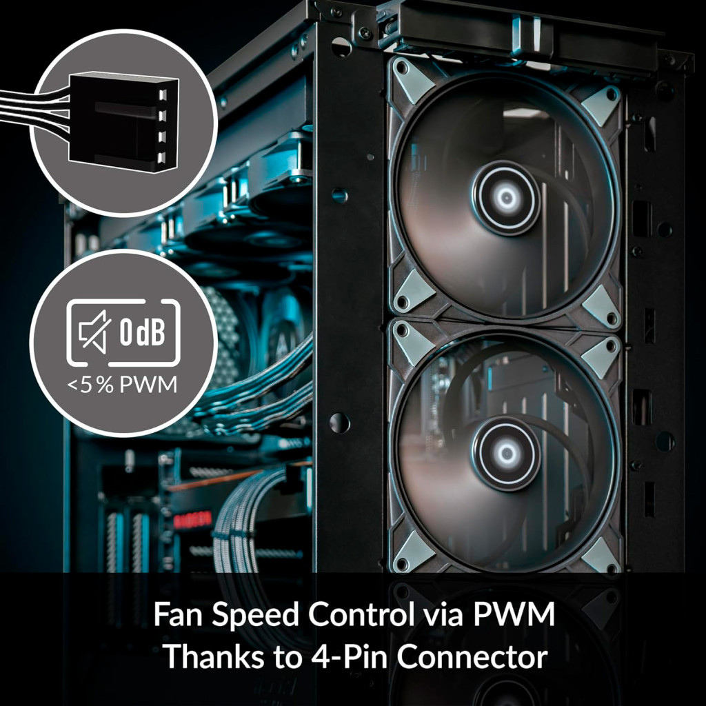 Кулер до корпусу Arctic P14 MAX/5PACK (ACFAN00290A) - зображення 7