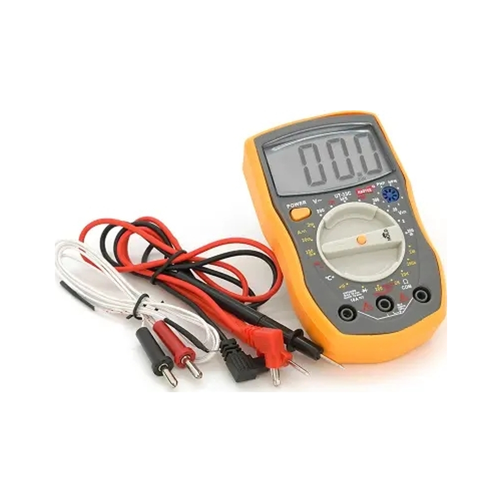 Цифровий мультиметр HAOYUE DT-33C, щупи, термопара, Box (HAOYUE DT-33C) - зображення 1