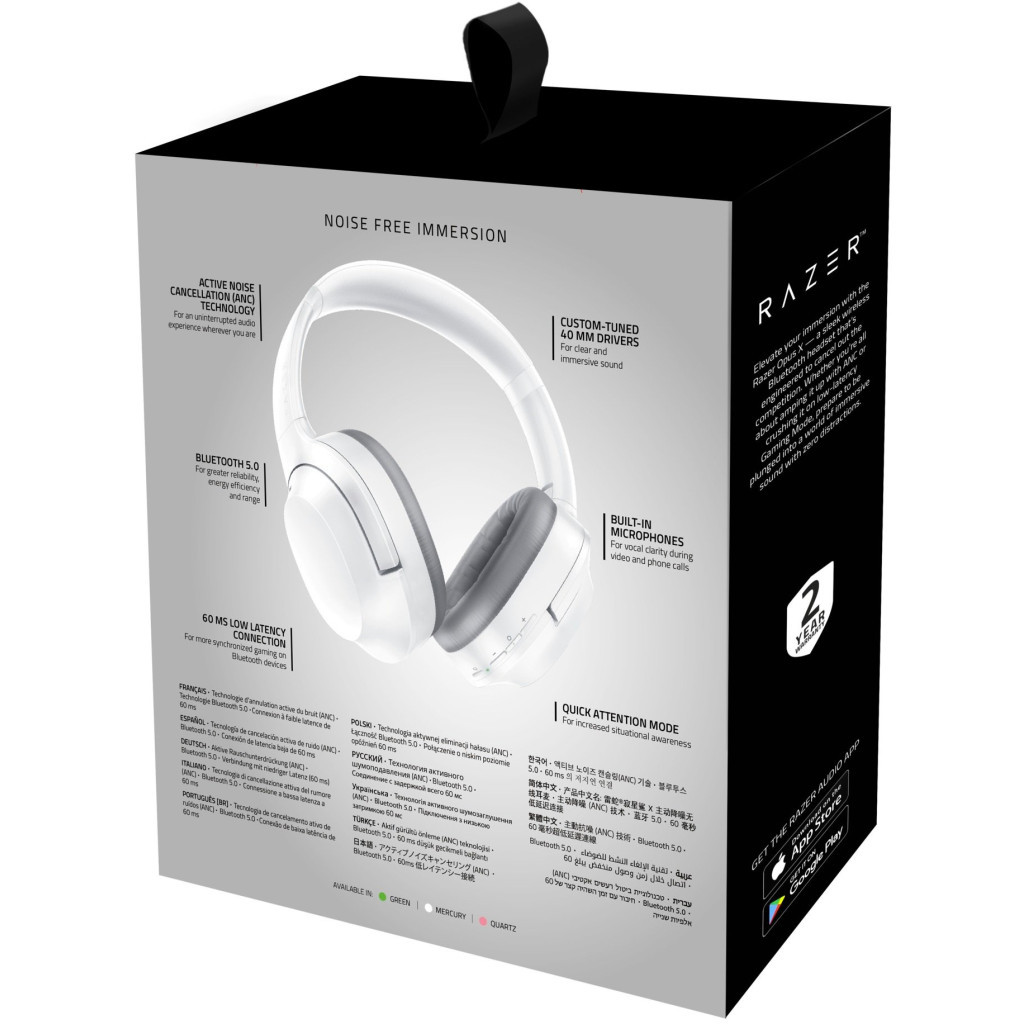 Навушники Razer Opus X Mercury (RZ04-03760200-R3M1) - зображення 8