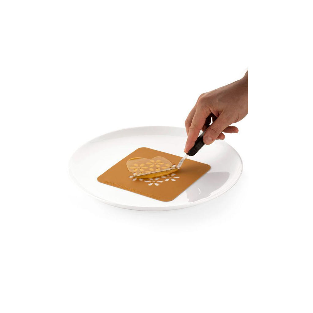 Кондитерський килимок Silikomart для декорування "Сакура" d 100 мм h 1 мм 2 шт (STENCIL SAKURA) - изображение 3