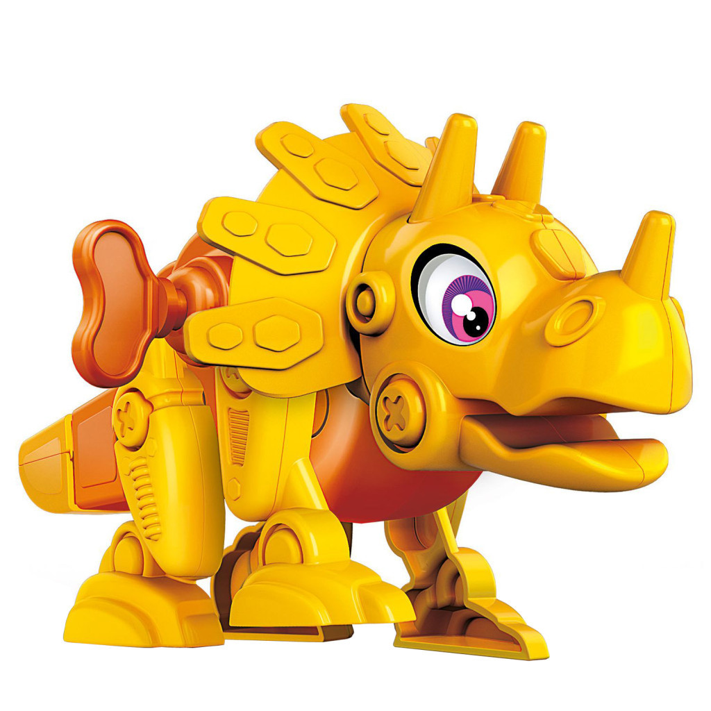 Конструктор Clementoni Dino Bot Triceratops, серія "Science & Play" (75074) - зображення 1
