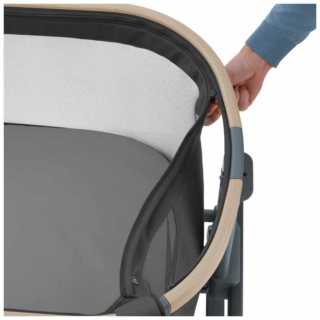 Ліжечко Maxi-Cosi приставне Iora Air Beyond Graphite (2121043110) - зображення 10