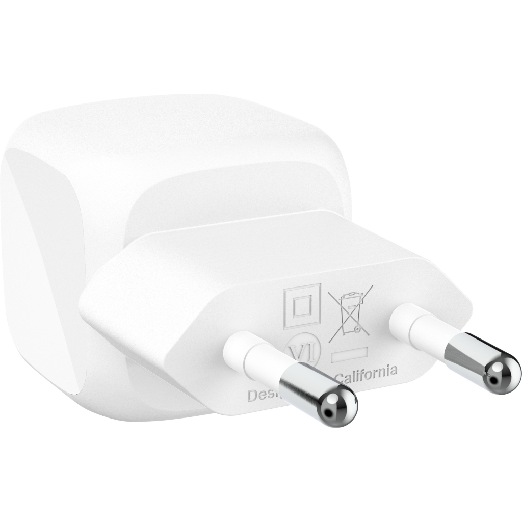 Зарядний пристрій Belkin USB-C PD20W PPS white (WCA009KQWH) - зображення 4