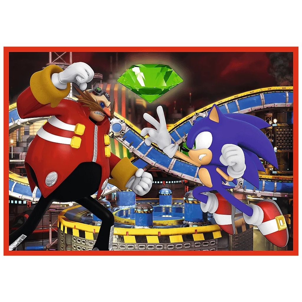 Пазл Trefl Sonic Пригоди Соніка 4 in 1 (35, 48, 54, 70) елемента (5900511346251) - зображення 5