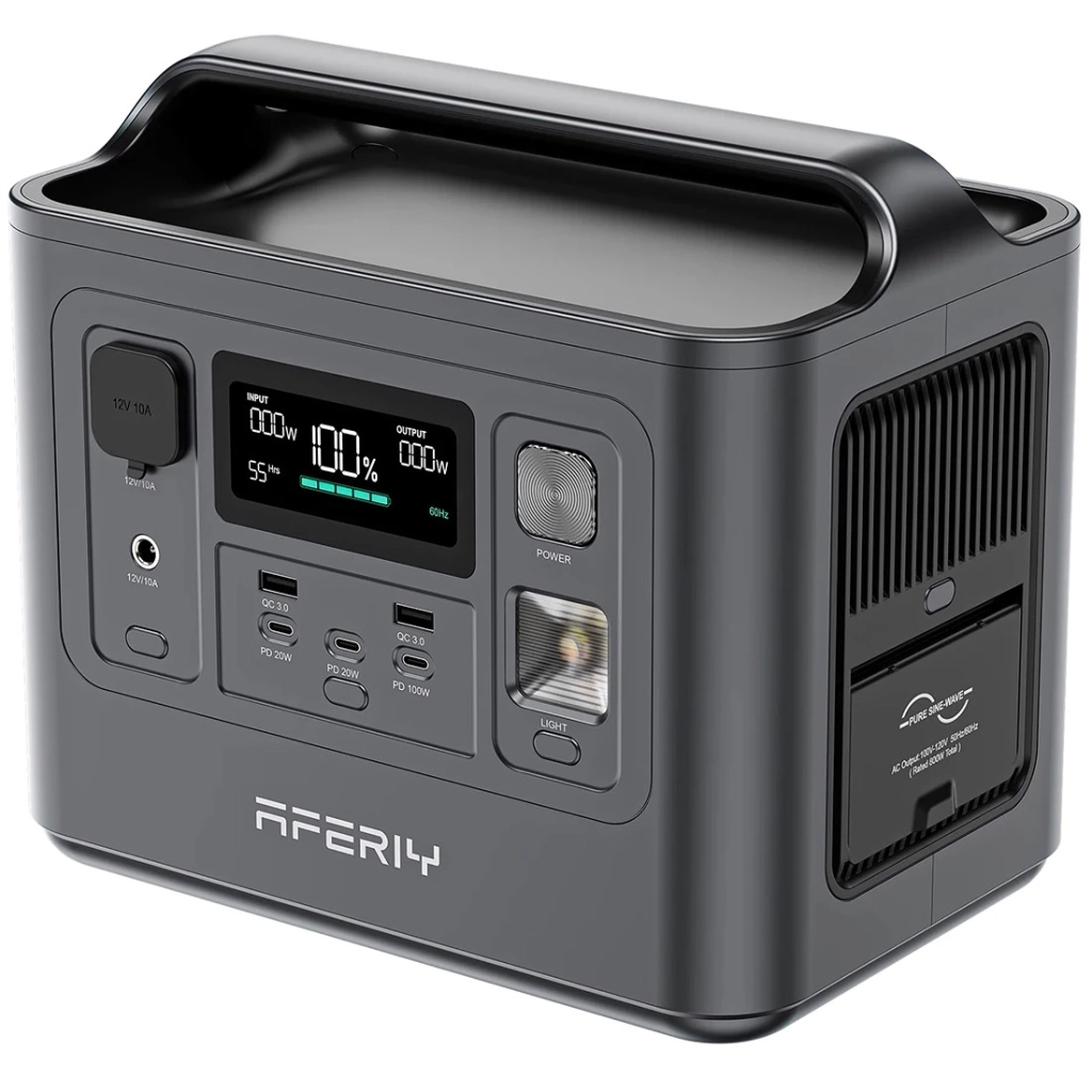 Зарядна станція Aferiy AF-P010, 800W, 512Wh (Aferiy AF-P010) - picture 5