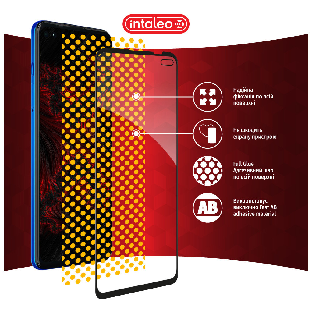 Скло захисне Intaleo Full Glue MOTO G100 (1283126521331) - зображення 7