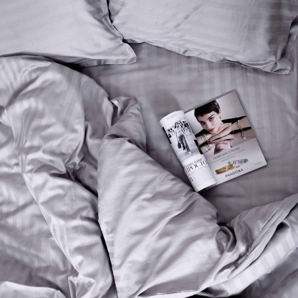 Постільна білизна Tiare 80 Сатин Страйп Кольоровий полуторний (80 Stripe_pl) - зображення 3