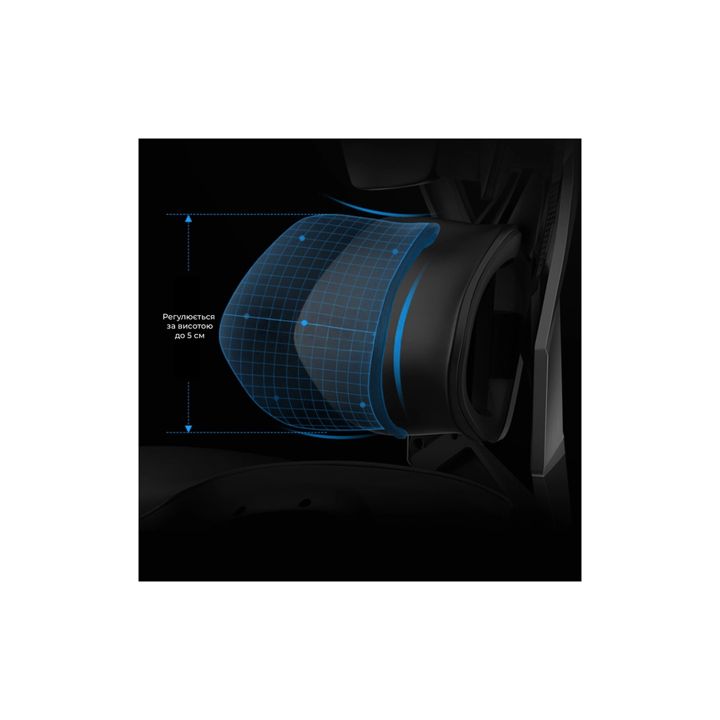 Крісло ігрове Sihoo X5C Mesh Black (X5C-301) - зображення 7