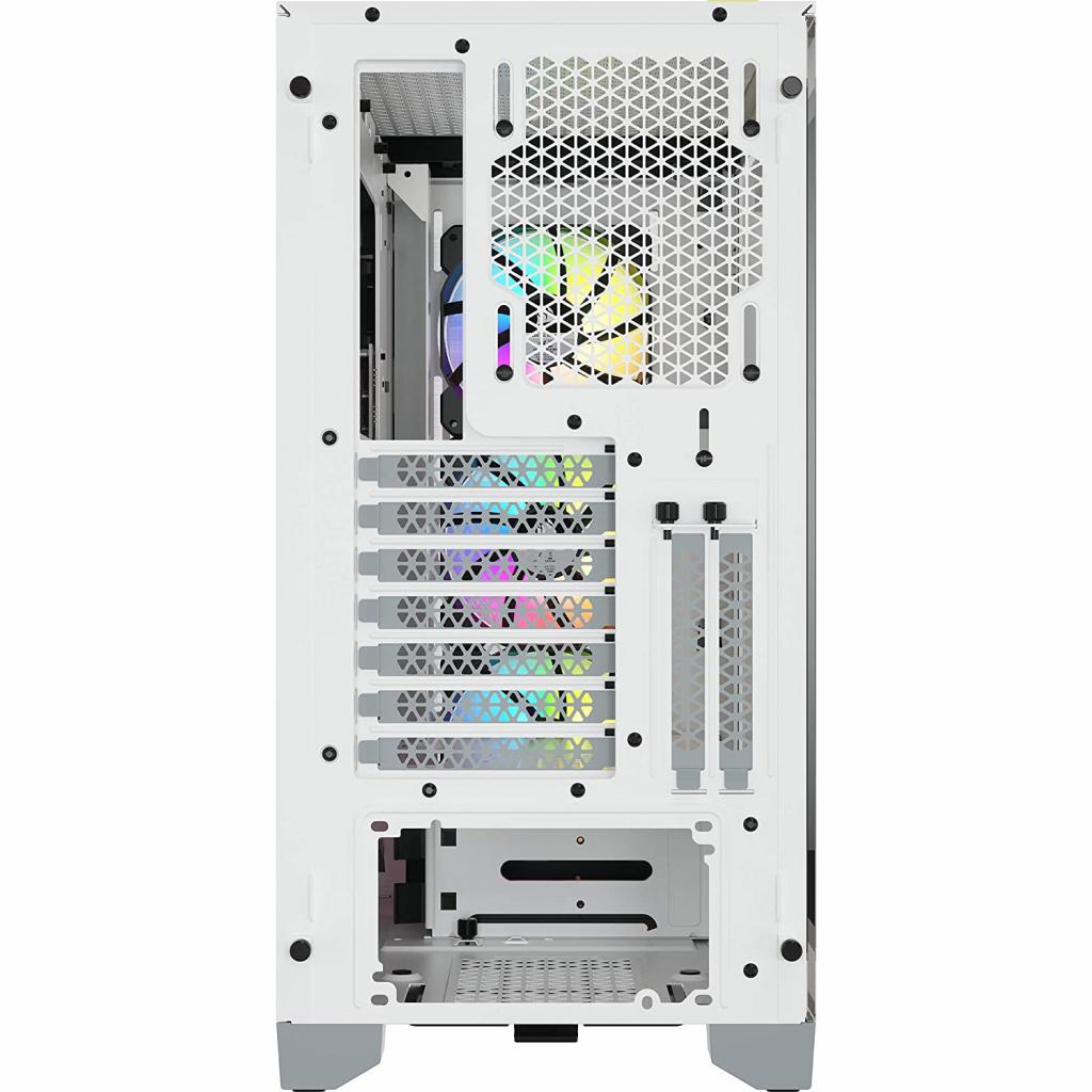 Корпус Corsair iCUE 4000X RGB Tempered Glass White (CC-9011205-WW) - зображення 4