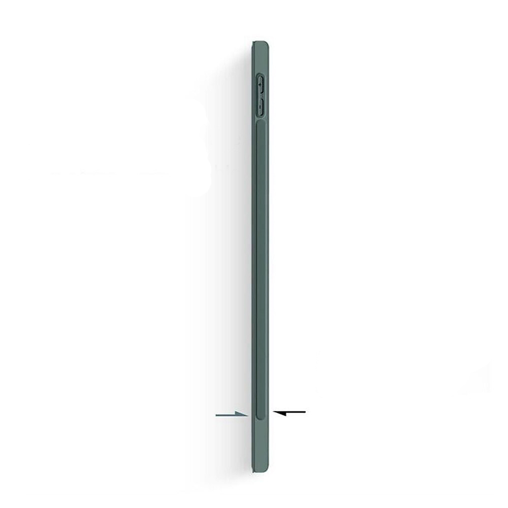 Чохол до планшета BeCover Tri Fold Soft TPU Silicone Xiaomi Mi Pad 6 / 6 Pro 11" Dark Green (709670) - зображення 4