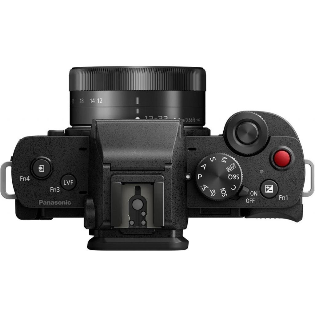 Цифровий фотоапарат Panasonic DC-G100 Kit 12-32mm Black + ручка штатив (DC-G100VEE-K) - зображення 4