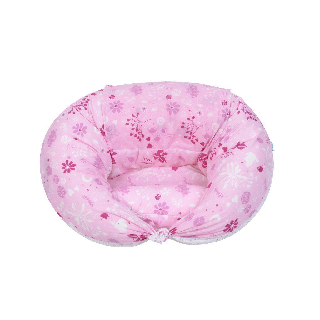 Подушка Nuvita для вагітних 10 в 1 DreamWizard рожевий (NV7100PINK) - зображення 4