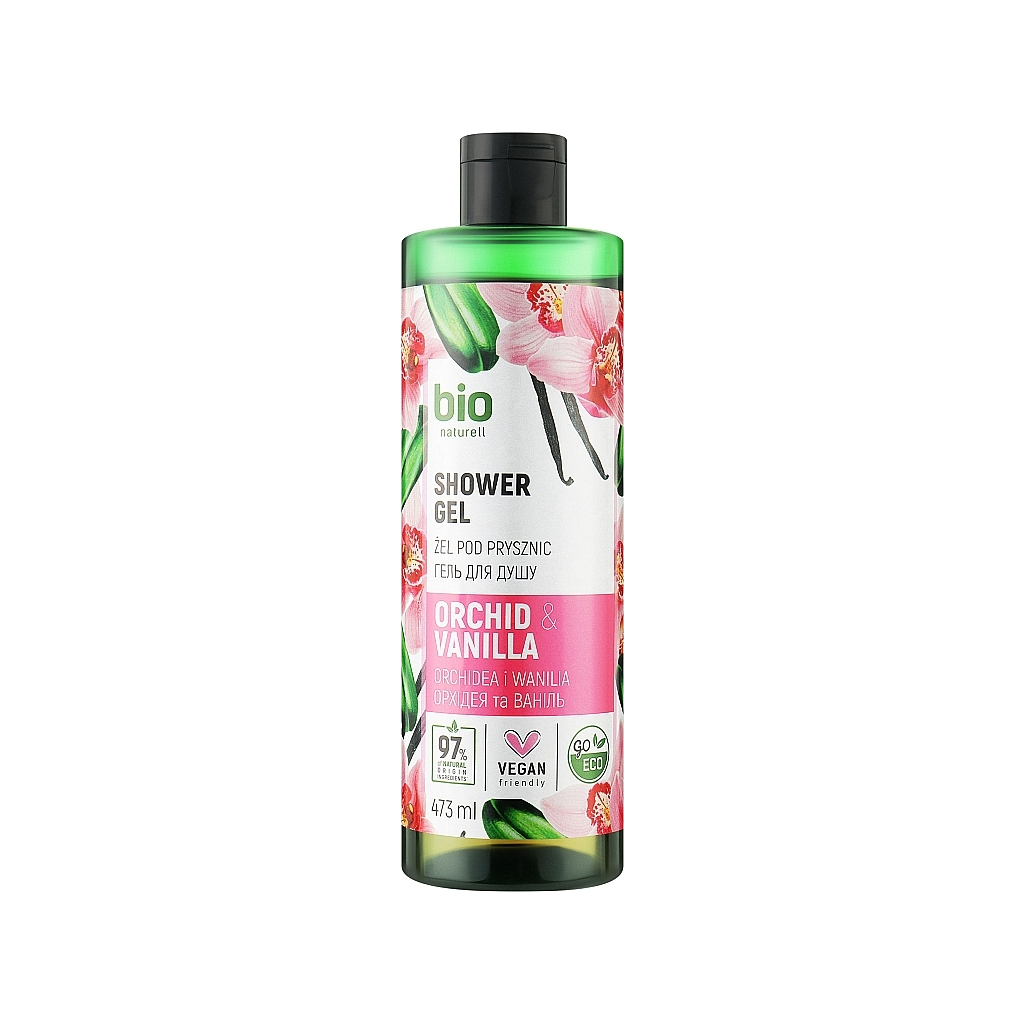 Гель для душу Bio Naturell Orchid & Vanilla 473 мл (4820168434297) - зображення 1