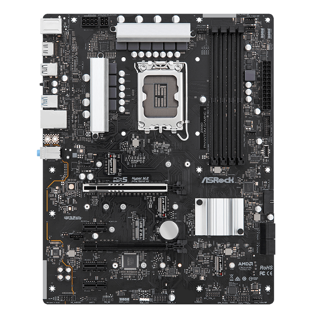 Материнська плата ASRock Z690 Phantom Gaming 4 - зображення 1