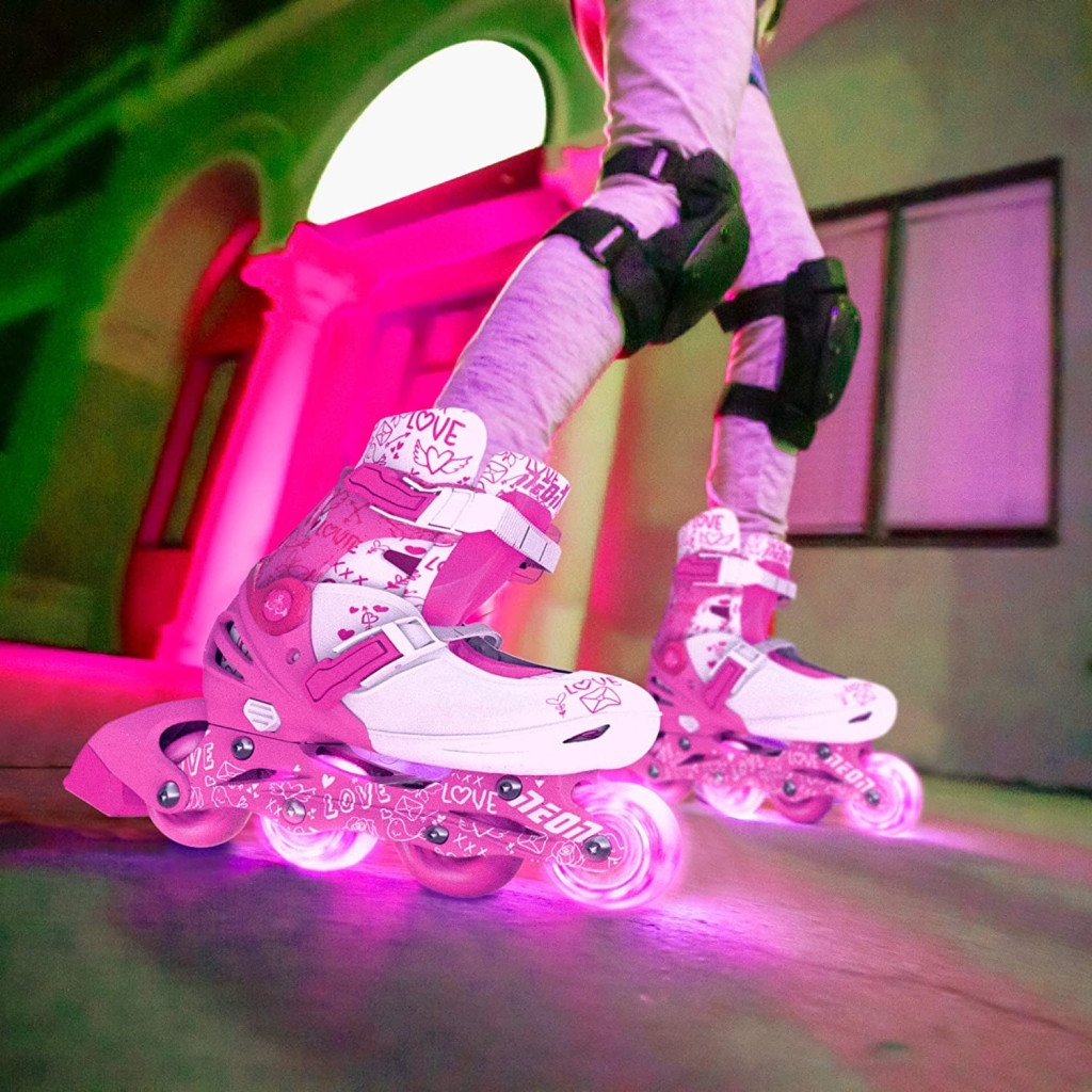 Роликові ковзани Neon Сombo Pink розмір 34-37 (NT10P4) - зображення 12