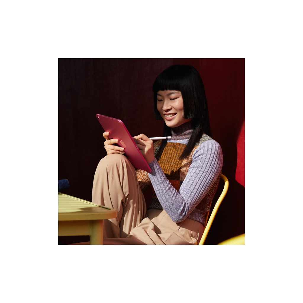 Планшет Apple iPad 10.9" 2024 Wi-Fi + Cellular 256GB Pink (MCMR4NF/A) - зображення 8
