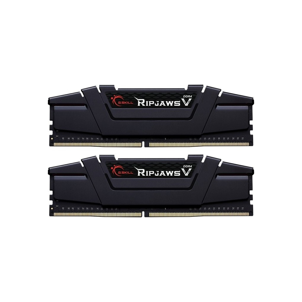 Модуль пам'яті для комп'ютера DDR4 64GB (2x32GB) 3600 MHz Ripjaws V G.Skill (F4-3600C18D-64GVK) - зображення 1
