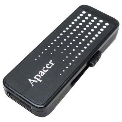 USB флеш накопичувач Apacer 8GB AH323 black USB 2.0 (AP8GAH323B-1) - зображення 2