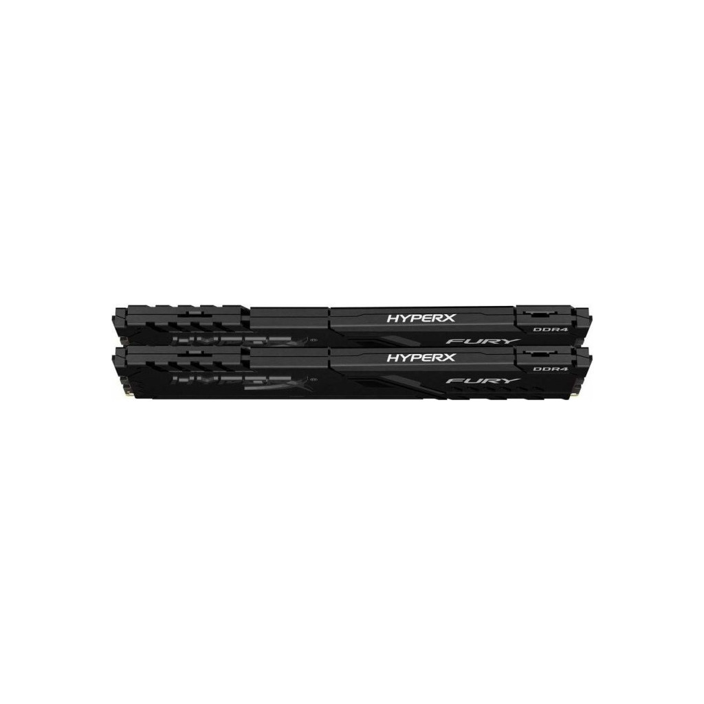 Модуль пам'яті для комп'ютера DDR4 64GB (2x32GB) 2666 MHz HyperX Fury Black Kingston Fury (ex.HyperX) (HX426C16FB3K2/64) - зображення 4
