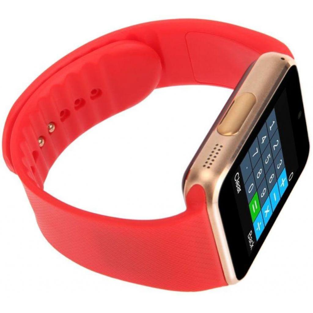 Смарт-годинник UWatch Smart GT08 Gold/Red (F_47464) - зображення 3