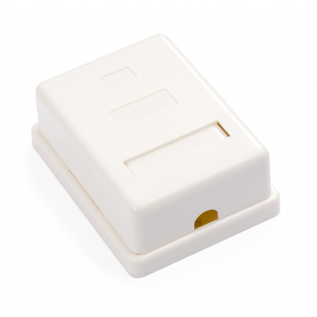 Комп'ютерна розетка RJ45x1 UTP cat.5e 8P8C Vinga (VCPRJ45O1NE) - зображення 2