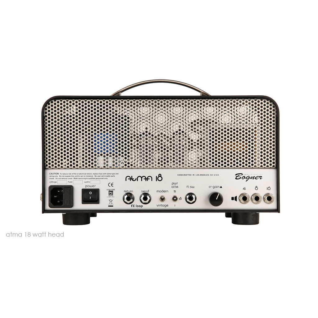 Гітарний підсилювач Bogner Atma 18W Head - изображение 7
