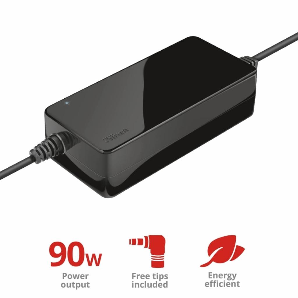 Блок живлення до ноутбуку Trust Primo 90W-19V Universal Laptop (22142_TRUST) - зображення 3