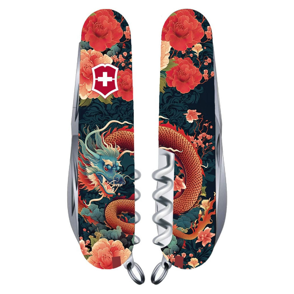 Ніж Victorinox Huntsman Zodiac 91 мм Китайський дракон (1.3713_Z3200p) - изображение 1