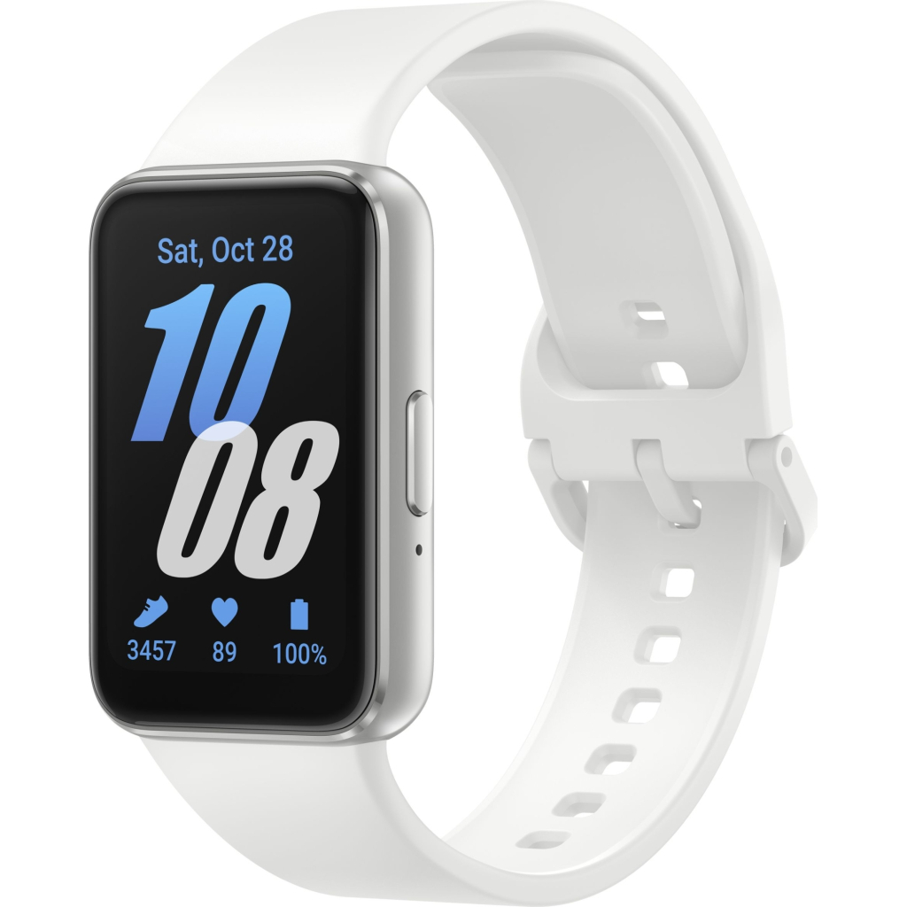 Фітнес браслет Samsung Galaxy Fit3 SM-R390 Silver (SM-R390NZSASEK) - изображение 1