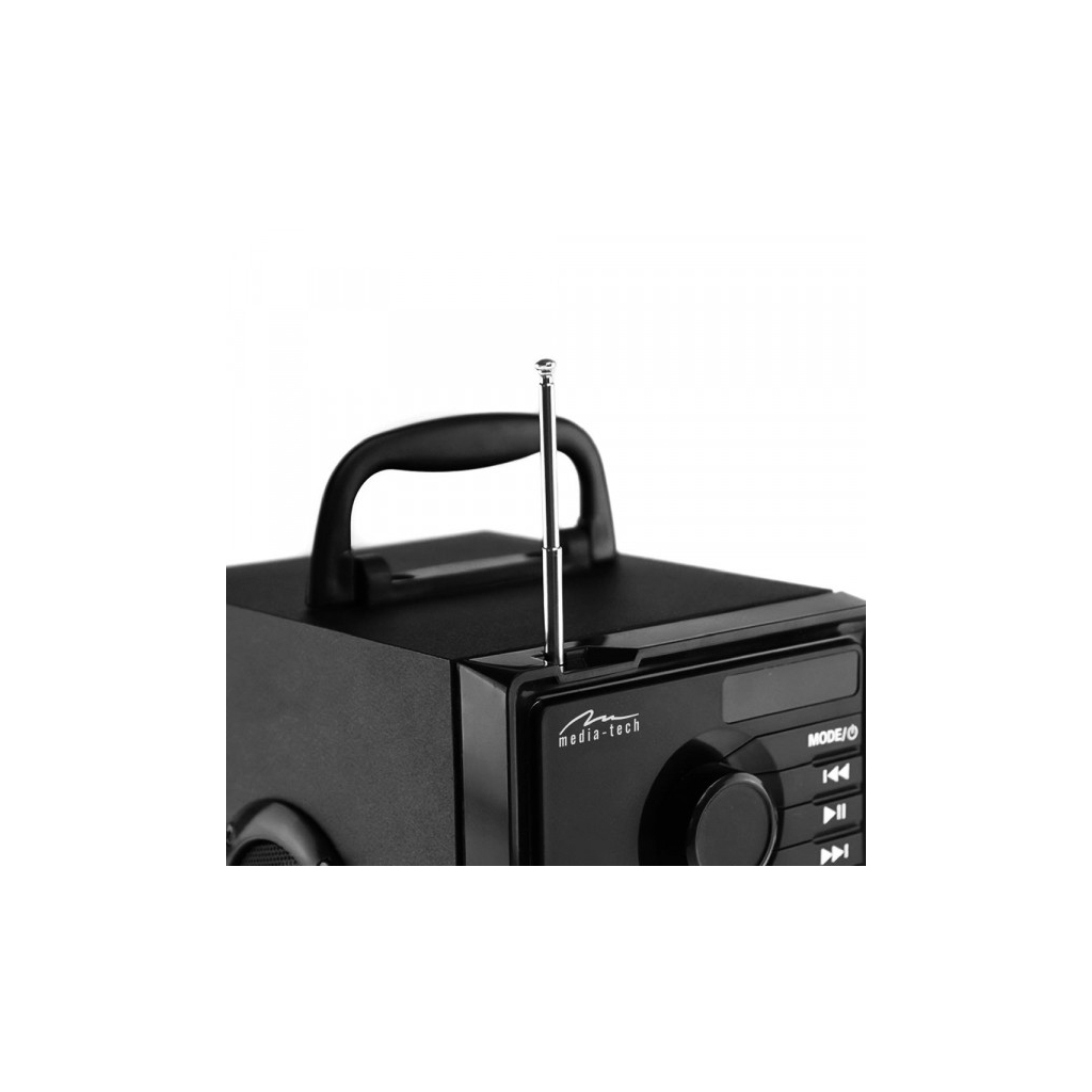Акустична система Media-Tech Boombox BT 15W Black (MT3179) - зображення 7