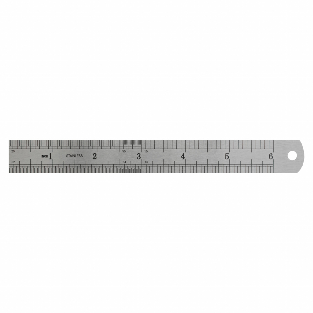 Лінійка H-Tone сталева 15 см (SCALE-HT-JJ30447-15) - зображення 2