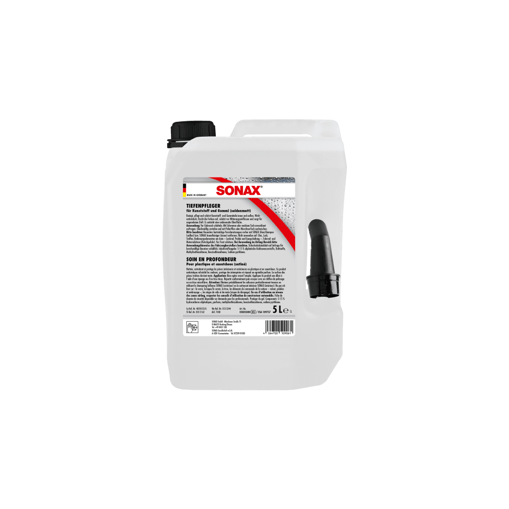 Автомобільний очисник Sonax Deep Care Silk Mat 5 л (383500) - изображение 2