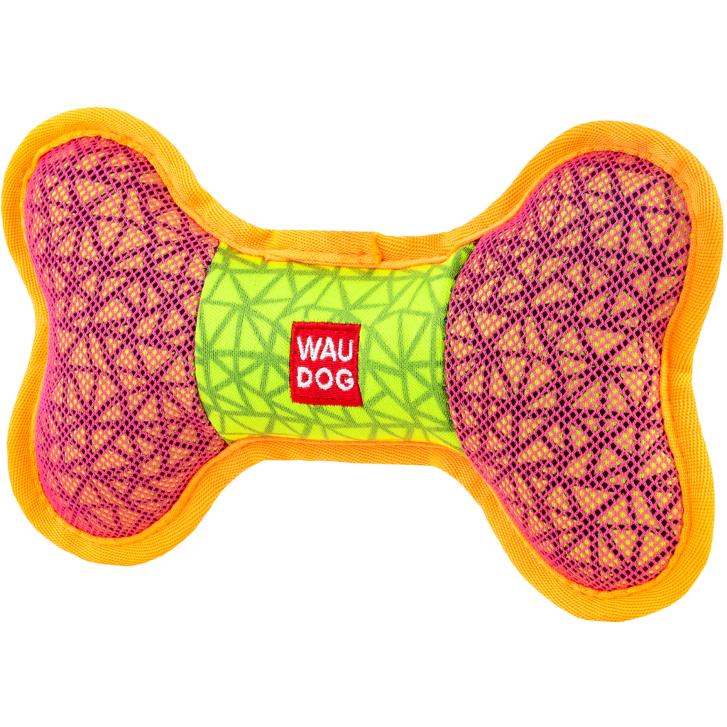 Іграшка для собак WAUDOG Fun Кістка 20х12 см рожева (62087) - зображення 2