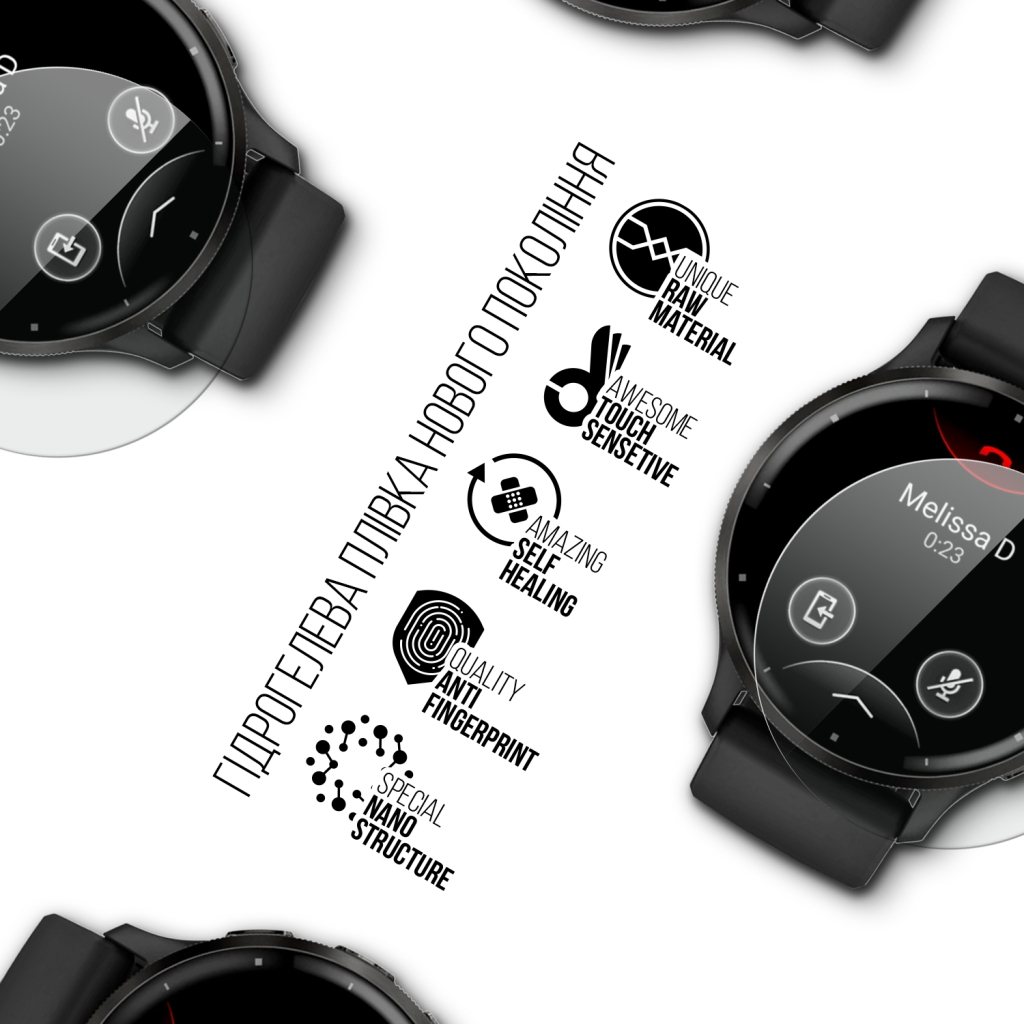 Плівка захисна Armorstandart Garmin Venu 3 45mm 6 шт. (ARM86961) - зображення 2