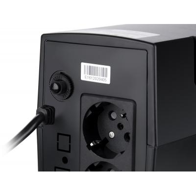 Пристрій безперебійного живлення Vinga LCD 600VA plastic case (VPC-600P) - зображення 5