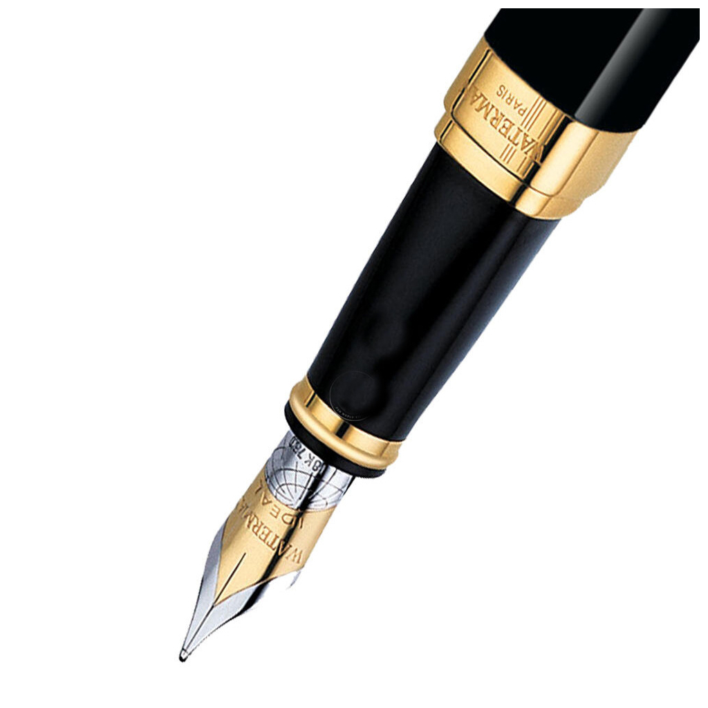 Ручка пір'яна Waterman EXCEPTION Ideal Black GT  FP F (11 027) - зображення 3
