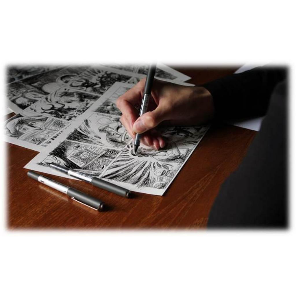 Лайнер UNI 0.05мм fine line Black (PIN005-200.Black) - зображення 3