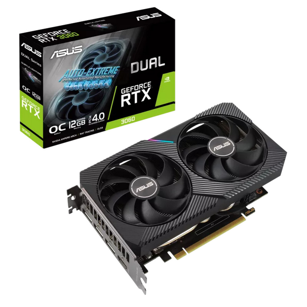 Відеокарта ASUS GeForce RTX3060 12Gb DUAL OC V2 LHR (DUAL-RTX3060-O12G-V2) - зображення 2