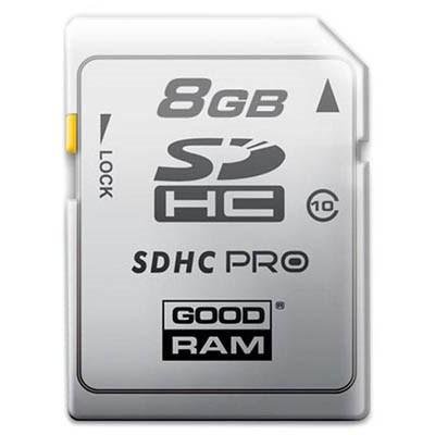 Карта пам'яті Goodram 8Gb SDHC class 10 (SDC8GHC10PGRR9) - зображення 1