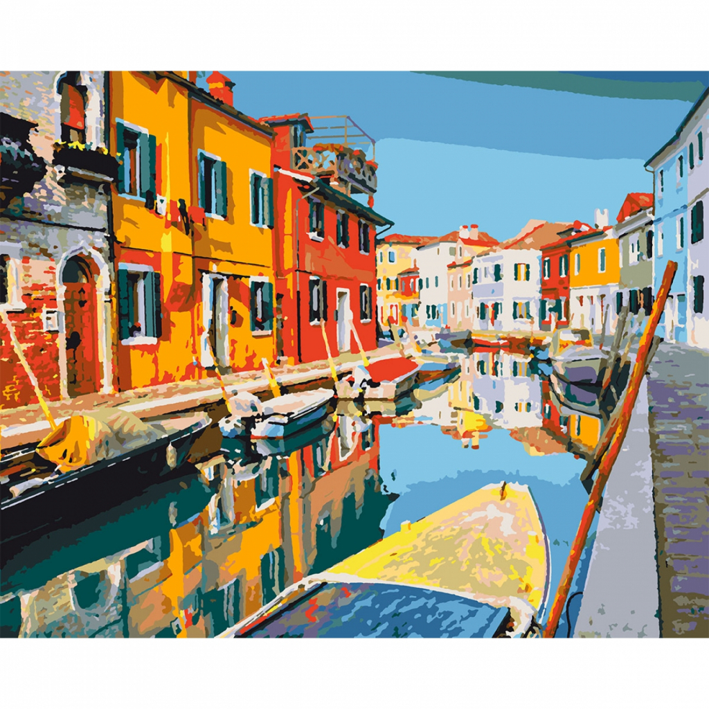 Картина по номерам Santi Барвисте місто 40*50 см (953899) - зображення 1
